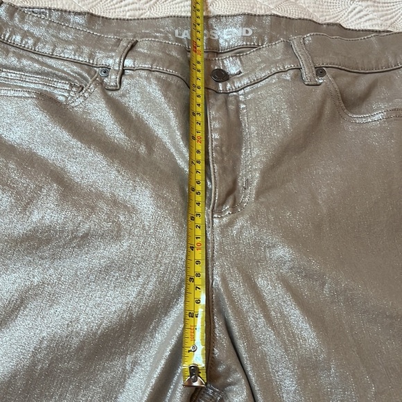 Sparkly Lands’ End high rise slim ankle jeans - Picture 4 of 13